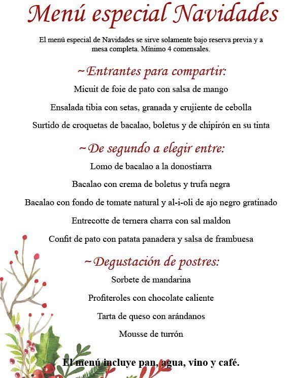 Menú Navidad Restaurante Salamanca: Deliciosas Opciones Para Celebrar.
