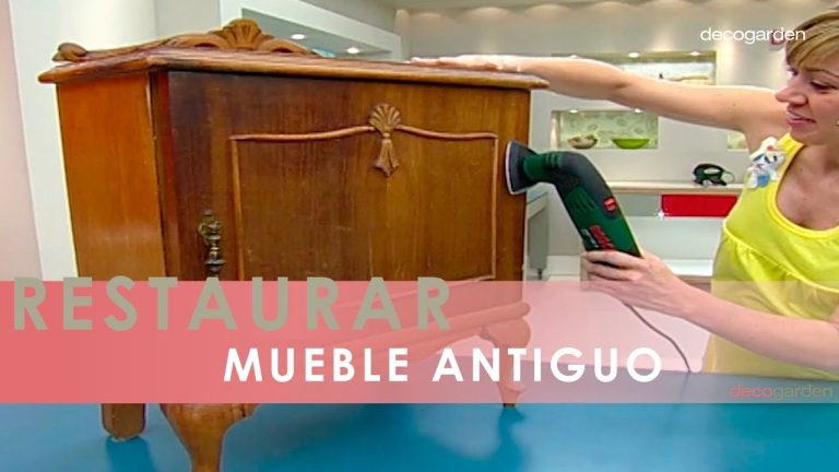 Restaurar Mueble De Madera: Guía Completa Para Renovar Tus Mobiliarios